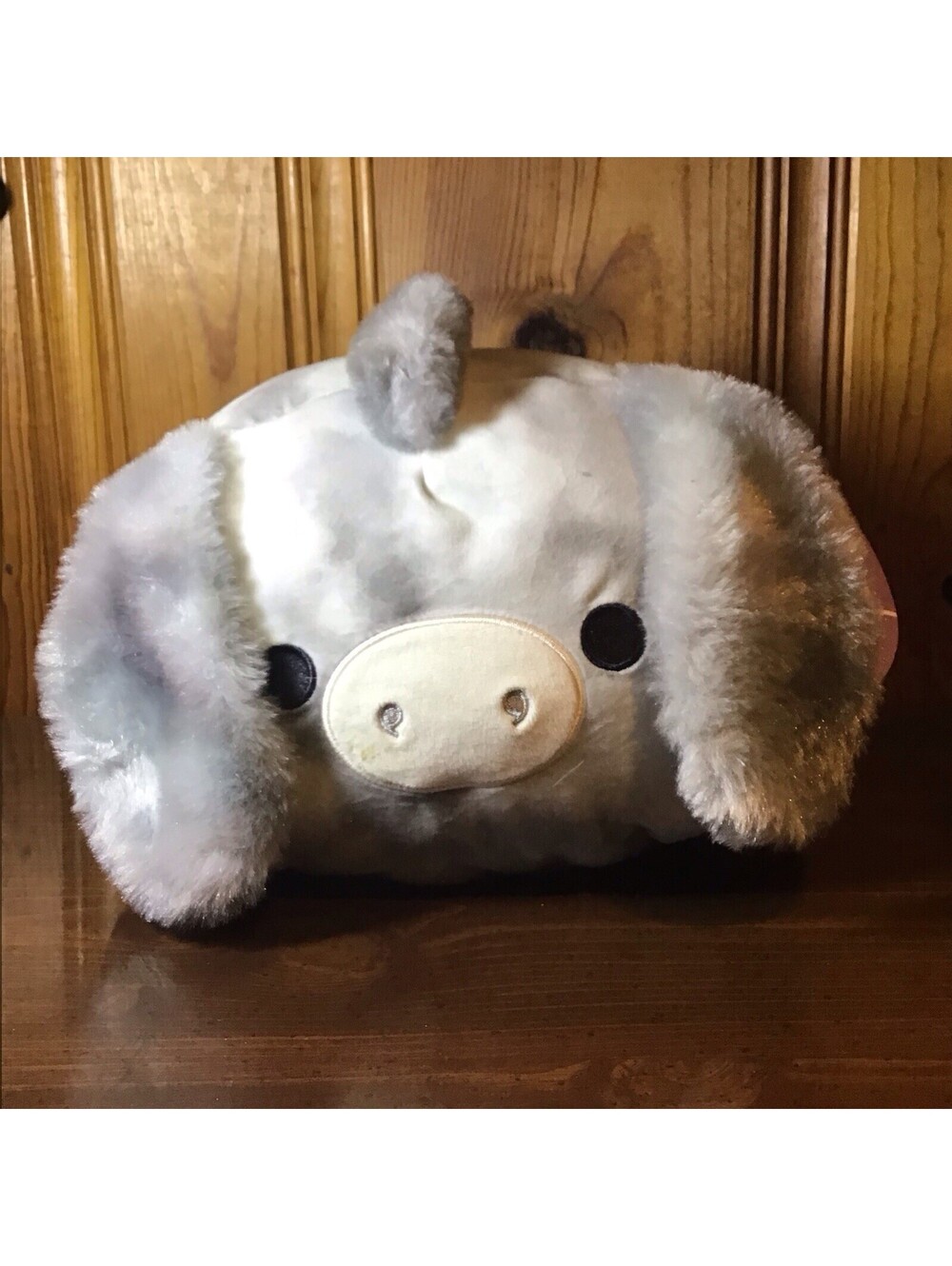 Squishmallows Jason the Donkey Stackable 12" Plush Fuzzy Ears NWT Easter 2023